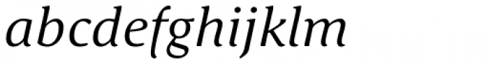 Schuss Serif Pro Italic