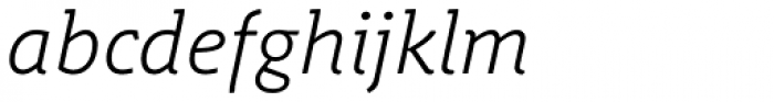 Schuss Slab Pro Light Italic