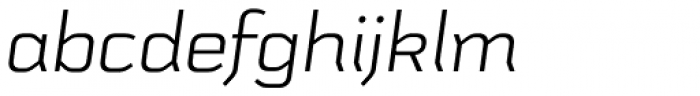 Schwager Sans Light Italic