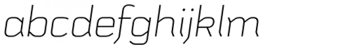 Schwager Sans Thin Italic