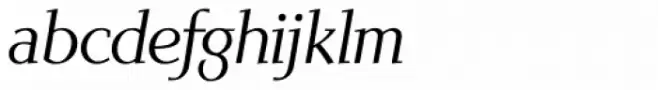 Scintilla Pro Light Italic