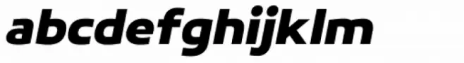 Scorno Extrabold Italic