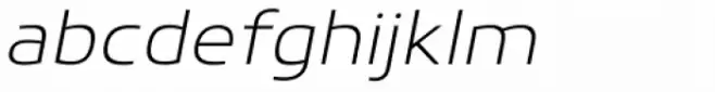 Scorno Extralight Italic