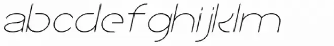 Sean Henrich ATF ExtraLight Italic