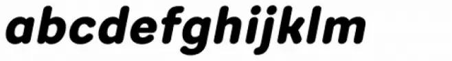 Sebino Soft Heavy Italic