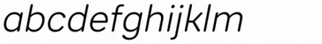 Sebino Soft Light Italic