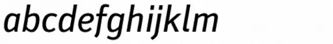Secca Book Italic