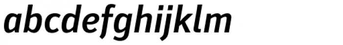 Secca Medium Italic