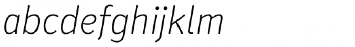 Secca Soft Thin Italic