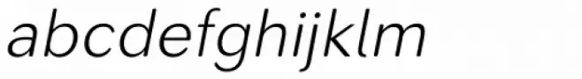 Seconda Soft Thin Italic