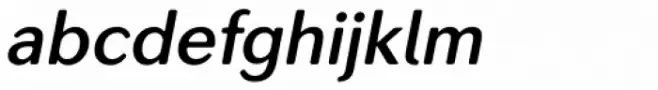 Seconda XtraSoft Demi Italic