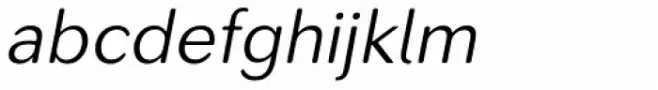 Seconda XtraSoft Light Italic