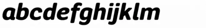 Segaon Soft Heavy Italic