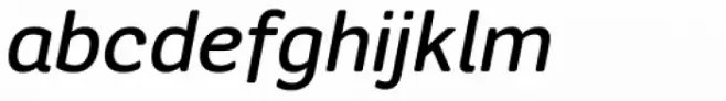 Segaon Soft Medium Italic
