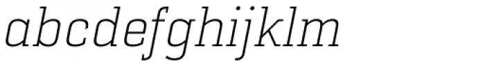 Selektor Slab Light Italic