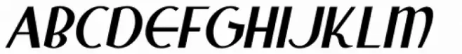 Semi Calligraphic Oblique JNL