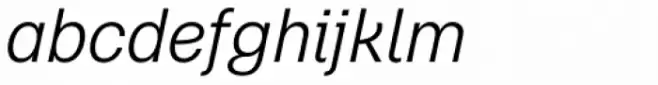 Sempione Grotesk Light Cursive