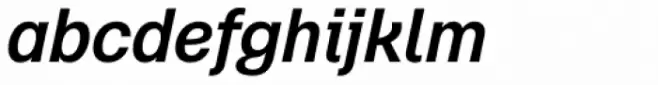 Sempione Grotesk Medium Cursive