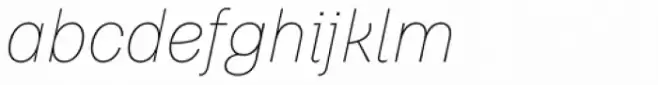 Sempione Grotesk Thin Cursive