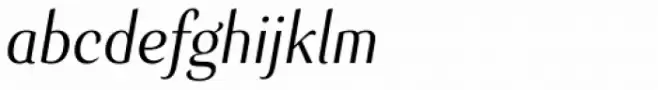 Senlot Cond Book Italic