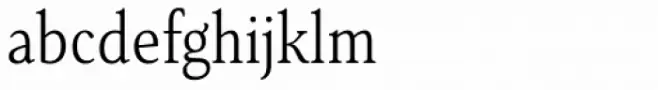 Senlot Serif Condensed Light