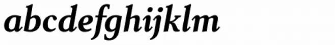 Senlot Serif Norm Ex Bold Italic