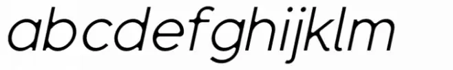 Sentic Display Display Light Italic