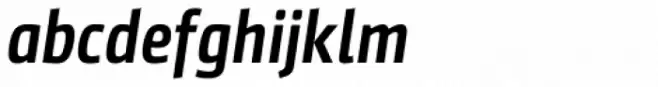 Sentico Sans DT Cond Medium Italic