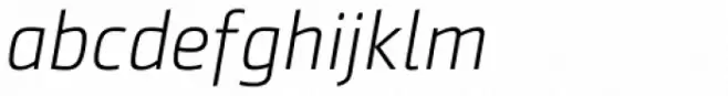Sentico Sans DT Light Italic