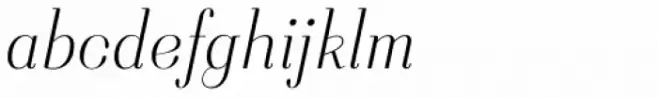 Seravee Light Italic