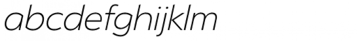 Serenity ExtraLight Italic