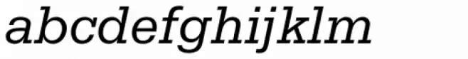 Serifa SB Italic