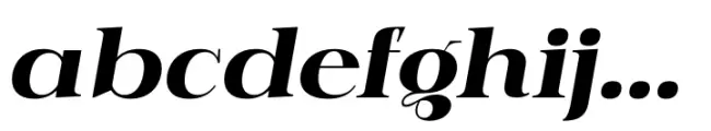 Serling Galleria Black Italic
