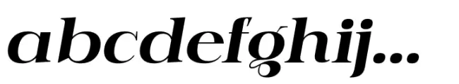Serling Galleria Extra Bold Italic