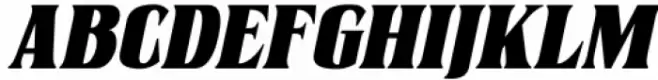 Sernes Black Italic