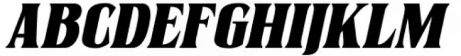 Sernes Extra Bold Italic