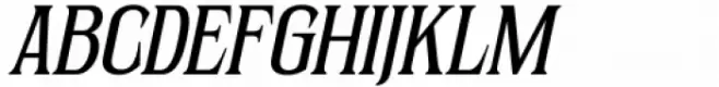 Sernes Extra Light Italic