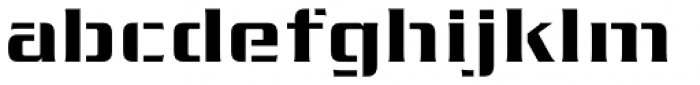 Serpentine Stencil EF Regular