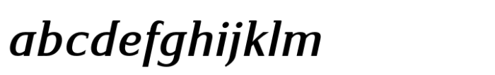 Serus Bold Italic
