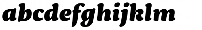 Servus Slab Black Italic