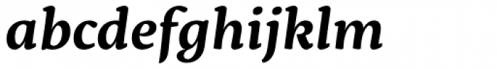Servus Slab Semi Bold Italic