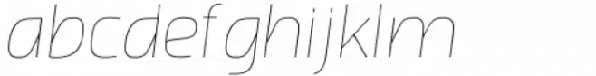 Setter Thin Italic