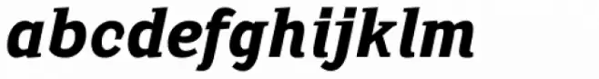 Sextan Serif Black Italic
