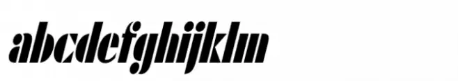 Shablon Condensed Italic