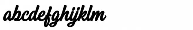 Shackie Handpainted Bold Italic