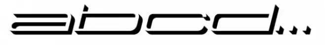 Shad Ultra Expanded Italic