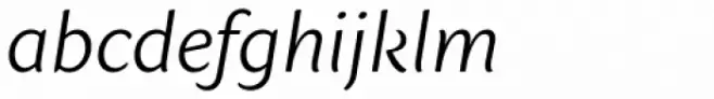 Sharik Sans Light Italic