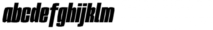 Sharka 04 Condensed italic