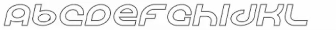 Shibuya Dancefloor Hollow Italic