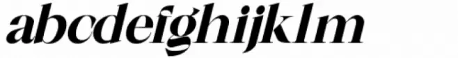 Shocka Family Black Italic
